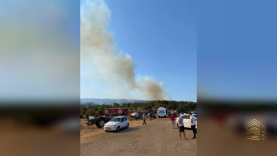 Akçalar Mahallesindeki Yangın Söndürüldü.